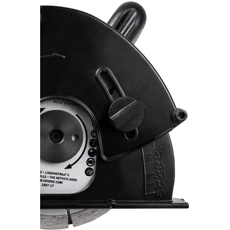 VONROC Mauernutfräse 1700W - 150mm - Inklusive Diamantscheiben Und Aufbewahrungstasche 3 VONROC Mauernutfräse 1700W - 150mm - Inklusive Diamantscheiben Und Aufbewahrungstasche – Bild 3