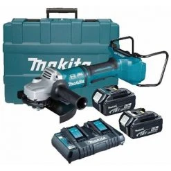 Winkelschleifer MAKITA DGA900PT2 18Vx2 (2x5.0Ah Im Koffer)