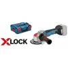 BOSCH X-LOCK Akku-Winkelschleifer GWX 18V-10 In L-BOXX |ohne Akku Ohne Ladegerät