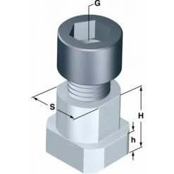 SCHUNK Nutensteine Nutbreite 21 Mm