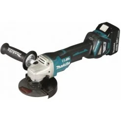 MAKITA 18V Akku-Winkelschleifer DGA517RTJ | 2x Akku 5.0 Ah
