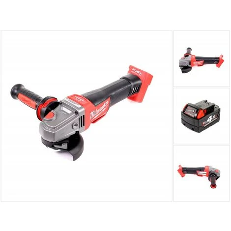.MILWAUKEE. Milwaukee M18 CAG 115 XPDB Akku Winkelschleifer 18V 115mm Brushless + 1x Akku 4,0Ah - Ohne Ladegerät 5 .MILWAUKEE. Milwaukee M18 CAG 115 XPDB Akku Winkelschleifer 18V 115mm Brushless + 1x Akku 4,0Ah - Ohne Ladegerät – Bild 5