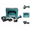 Makita DGA 452 RT1J Akku Winkelschleifer 18 V 115 Mm + 1x Akku 5,0 Ah + Ladegerät + Makpac