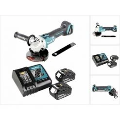 Makita DGA 506 RG Akku Winkelschleifer 18 V 125 Mm Brushless + 2x Akku 6,0 Ah + Ladegerät -Winkelschleifer Verkaufe 20200307 4