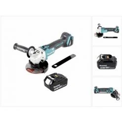 Makita DGA 506 G1 Akku Winkelschleifer 18 V 125 Mm Brushless + 1x Akku 6,0 Ah - Ohne Ladegerät -Winkelschleifer Verkaufe 20200325 4