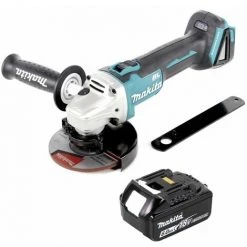 Makita DGA 506 G1 Akku Winkelschleifer 18 V 125 Mm Brushless + 1x Akku 6,0 Ah - Ohne Ladegerät -Winkelschleifer Verkaufe 20200325 5