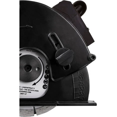 VONROC Mauernutfräse | Schlitzfräse Mit Laser – 1700 W – 150 Mm – Inkl. 2 Diamantscheiben, Staubsaugeranschluss Und Aufbewahrungstasche 4 VONROC Mauernutfräse | Schlitzfräse Mit Laser – 1700 W – 150 Mm – Inkl. 2 Diamantscheiben, Staubsaugeranschluss Und Aufbewahrungstasche – Bild 4