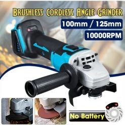 INSMA 125mm Winkelschleifer Akku Trennschleifer 800W Schleifmaschine (Ohne Akku) -Winkelschleifer Verkaufe 24073467 5