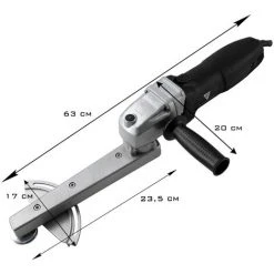 STAHLWERK Kehlnahtschleifer KS-800 ST Mit 800W Leistung, Langhalsschleifer Kehlnaht-Schleifmaschine Mit Mehrstufigem Getriebe Für Besonders Spitze Winkel, 7 Jahre Garantie -Winkelschleifer Verkaufe 24325680 4