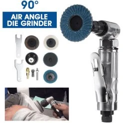 AUGIENB 0.6cm 90&deg; Luft Winkel Stabschleifer Polierend Schleif Unterstützung Rad Zubehör -Winkelschleifer Verkaufe 25862817 3