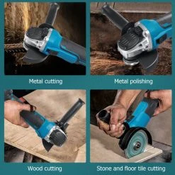 INSMA Winkelschleifer 125mm Akku Trennschleifer Schleifmaschine (Ohne Akku) -Winkelschleifer Verkaufe 28163964 5