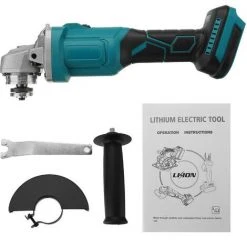 INSMA 3Gang Akku Winkelschleifer 125mm Trennschleifer Schneidemaschine (Ohne Batterie) -Winkelschleifer Verkaufe 28163970 3