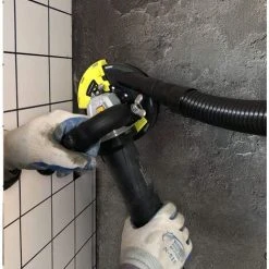 FANZTOOL Betonschleifer Betonfräse Winkelschleifer Absaughaube Mit 2100W Bürstenlosem Motor (Diamantschleiftopf 125mm Inklusiv) -Winkelschleifer Verkaufe 28213688 5