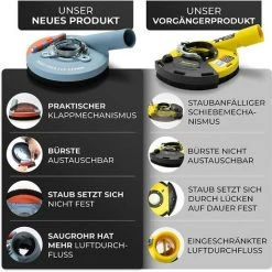 #7 FANZTOOL Absaughaube Für Winkelschleifer 125mm + Diamantschleiftopf Premium 9 #7 FANZTOOL Absaughaube Für Winkelschleifer 125mm + Diamantschleiftopf Premium -Winkelschleifer Verkaufe 28213734 5