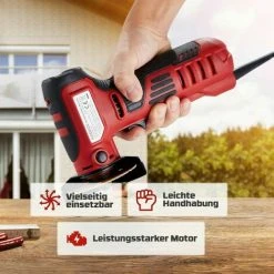 AREBOS Mini Winkelschleifer 260 W 19000 U/min Rot / Schwarz - Rot -Winkelschleifer Verkaufe 29357891 4