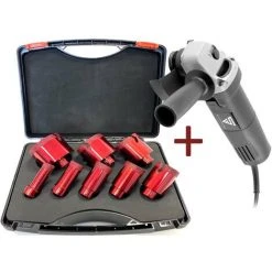 Dr. Diamond Premium Fliesenbohrkronen Set 8-teilig Inkl. Winkelschleifer
