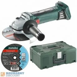 Metabo Akku-Winkelschleifer W18 LTX 150 In Metaloc (ohne Akku / Ladegerät)