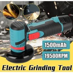 ASUPERMALL Multifunktions-Kaffeemuhle Mit 19500 U / Min, Zwei Batterien Und Eine Ladung (Muhle + 2 Batterien + Ladegerat + Handbuch), Europaische Norm 220V -Winkelschleifer Verkaufe 31107964 4