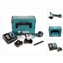 Makita DGA 513 RT1J Akku Winkelschleifer 18V 125mm Brushless + 1x Akku 5,0Ah + Ladegerät + Makpac