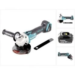 Makita DGA 506 F1 Akku Winkelschleifer 18V 125mm Brushless + 1x Akku 3,0Ah - Ohne Ladegerät