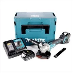 Makita DGA 506 RFJ Akku Winkelschleifer 18 V 125 Mm Brushless + 2x Akku 3,0 Ah + Ladegerät + Makpac -Winkelschleifer Verkaufe 32424361 4