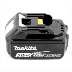 Makita DGA 506 T1 Akku Winkelschleifer 18V 125mm Brushless + 1x Akku 5,0Ah - Ohne Ladegerät