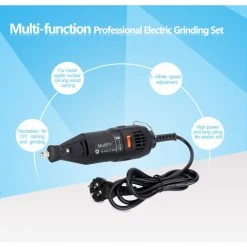 ASUPERMALL Multi-Funktions Professional Electric Schleifwerkzeug Set 110-230V AC-Drill Grinder Fur Frasen Polieren Bohren Schneiden Gravieren-Kit Mit 171pcs Zubehor-Set,2 Mehrfarbig -Winkelschleifer Verkaufe 33163451 3