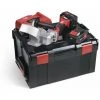 FLEX 18V Rinnenträger Einlassfräse RFE 40 18.0-EC/5.0 Set | 2x Akku 5,0 Ah + L-Boxx