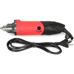 HAPPYSHOPPING 240W Multifunktionaler 6-Gang-Elektroschleifer Mit Einstellbarer Geschwindigkeit, Jadepolierer, Mini-Elektrobohrmaschine, Elektroschleifer Und Schleifwerkzeug, Europäischer Standard