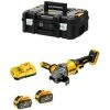 Winkelschleifer DeWALT DCG414X2 FlexVolt (2 X 54V/18V 9,0 Ah + DCB118 + TSTAK II)