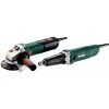 METABO® Ø 125mm Winkelschleifer Set WEV 15-125 Q +Geradschleifer G 400