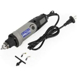 ETOILE Elektrisch Schleifer, Handheld Bohrmaschine Elektrische Schleifmaschine Mini Stabschleifer Elektrisches Drehwerkzeug 220V 400W 6 Positionen Variabler Geschwindigkeiten