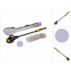 MIRKA ABRASIFS Mirka LEROS 950 CV Wand- Und Deckenschleifer 350 W 5,0 Mm Hub 225 Mm + Tragetasche + 30x Schleifscheiben