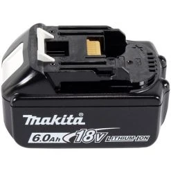 Makita DGA 452 G1J Akku Winkelschleifer 18 V 115 Mm + 1x Akku 6,0 Ah + Makpac - Ohne Ladegerät