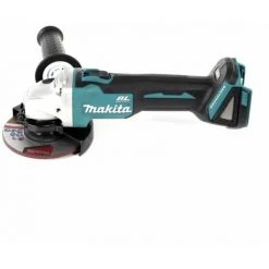 Makita DGA 504 RF1J Akku Winkelschleifer 18V 125mm Brushless + 1x Akku 3,0Ah + Ladegerät + Schutzhaube + Makpac