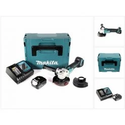 Makita DGA 504 RF1J Akku Winkelschleifer 18V 125mm Brushless + 1x Akku 3,0Ah + Ladegerät + Schutzhaube + Makpac -Winkelschleifer Verkaufe 36861053 5
