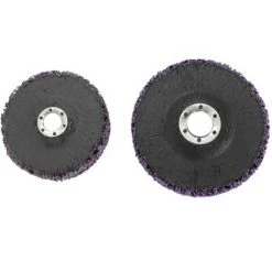 HAPPYSHOPPING 2 STÜCKE Körnung Holz Metall Farbe Rostentfernung Saubere Werkzeuge Für Winkelschleifer Scheibe Schleifscheibe -Winkelschleifer Verkaufe 37037570 3