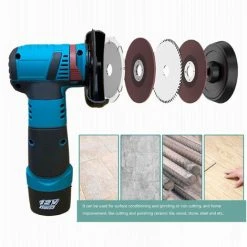 HAPPYSHOPPING 19500 U/min Elektrisches Schleifwerkzeug Multifunktionsschneider Zum Schneiden Polieren Keramikfliesen Holz Stein Stahl,EU-Stecker, Multicolor -Winkelschleifer Verkaufe 37039636 5