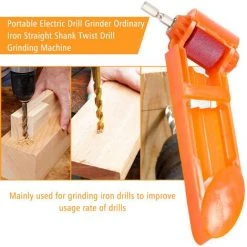 HAPPYSHOPPING Tragbarer Elektrischer Bohrerschleifer Gewöhnliche Eisen-Zylinder-Spiralbohrer-Schleifmaschine -Winkelschleifer Verkaufe 37039931 4
