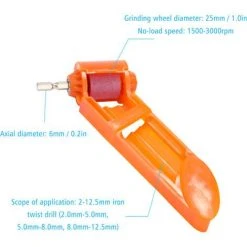 HAPPYSHOPPING Tragbarer Elektrischer Bohrerschleifer Gewöhnliche Eisen-Zylinder-Spiralbohrer-Schleifmaschine -Winkelschleifer Verkaufe 37039931 5