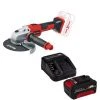 Einhell Akku-Winkelschleifer AXXIO Kit Inkl. 4,0Ah Und Ladegerät