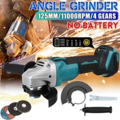 MAEREX Akku Winkelschleifer 125mm Trennschleifer Flex Schleifmaschine (Ohne Akku) -Winkelschleifer Verkaufe 37849953 5