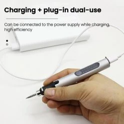 ASUPERMALL Tragbarer Gravierstift Mini Bohrmaschine LED-Geschwindigkeitsanzeige Schnitzstift Graviermaschine Weitere Grabwerkzeuge Wiederaufladbare Schleifmaschine -Winkelschleifer Verkaufe 38896654 4