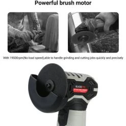 ASUPERMALL Akku-Mini-Winkelschleifer 12V Elektroschleifer 3-Zoll-Schleifschleifer Vielseitiger Scheibenpolierer 19500 U/min Scheibenschleifer Mit Scheibenschutz, EU-Stecker -Winkelschleifer Verkaufe 38897402 4