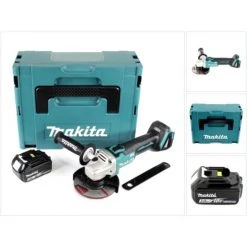 Makita DGA 504 F1J Akku Winkelschleifer 18V 125mm Brushless + 1x Akku 3,0Ah + Makpac - Ohne Ladegerät -Winkelschleifer Verkaufe 39322941 5