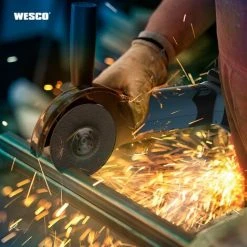 WESCOTOOLS Akku Winkelschleifer, WESCO 18V 4.0Ah Winkelschleifer, Leerlaufdrehzahl: 8800 Min-1, Scheiben-Ø: 115 Mm Mit Zusatzgriff Und 3 Stück Scheiben WS2941.1 7 WESCOTOOLS Akku Winkelschleifer, WESCO 18V 4.0Ah Winkelschleifer, Leerlaufdrehzahl: 8800 Min-1, Scheiben-Ø: 115 Mm Mit Zusatzgriff Und 3 Stück Scheiben WS2941.1 -Winkelschleifer Verkaufe 39582416 3