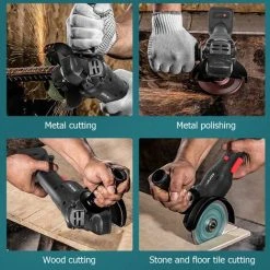 MANTA 125 Mm Akku-Winkelschleifer Brushless Schwarz (Ohne Akku) -Winkelschleifer Verkaufe 40344191 5