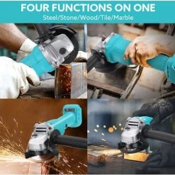 MANTA Akku Winkelschleifer 18V 125mm Trennschleifer Schleifmaschine (Ohne Akku) -Winkelschleifer Verkaufe 40357933 5