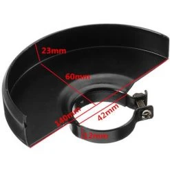 MAEREX Schwarzer Schneidemaschinen-Basismetallradschutz-Sicherheitsschutzabdeckung Für 125-Winkelschleifer -Winkelschleifer Verkaufe 41018360 4