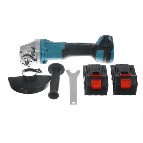 MAEREX 125mm Akku-Winkelschleifer Trennschleifer Schleifmaschine Mit 2 Akkus + Ladegerät 3 MAEREX 125mm Akku-Winkelschleifer Trennschleifer Schleifmaschine Mit 2 Akkus + Ladegerät – Bild 3